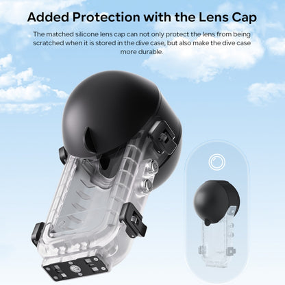 For Insta360 X4 aMagisn 50m Depth Waterproof Protective Case Quick Release Invisible Diving Cover - free shipping - PMC Jewellery - Order now!