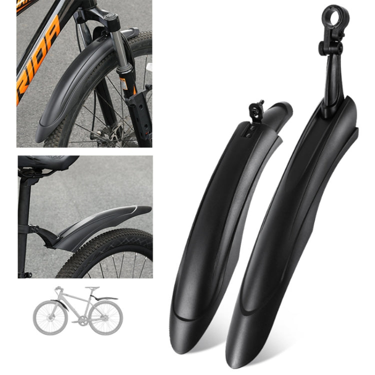 08CY0007 Bike Fenders Set Widen Lengthen Bicycle MTB Front Rear Quick Release Mudguard - Mudguards by PMc TechLife | Online Shopping South Africa | PMc TechLife | Buy Now Pay Later Mobicred