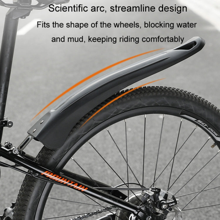 08CY0007 Bike Fenders Set Widen Lengthen Bicycle MTB Front Rear Quick Release Mudguard - Mudguards by PMc TechLife | Online Shopping South Africa | PMc TechLife | Buy Now Pay Later Mobicred