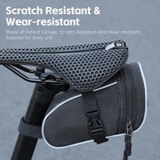 WEST BIKING Bicycle Saddle Tail Bag Portable Mini Tool Bag(Black)