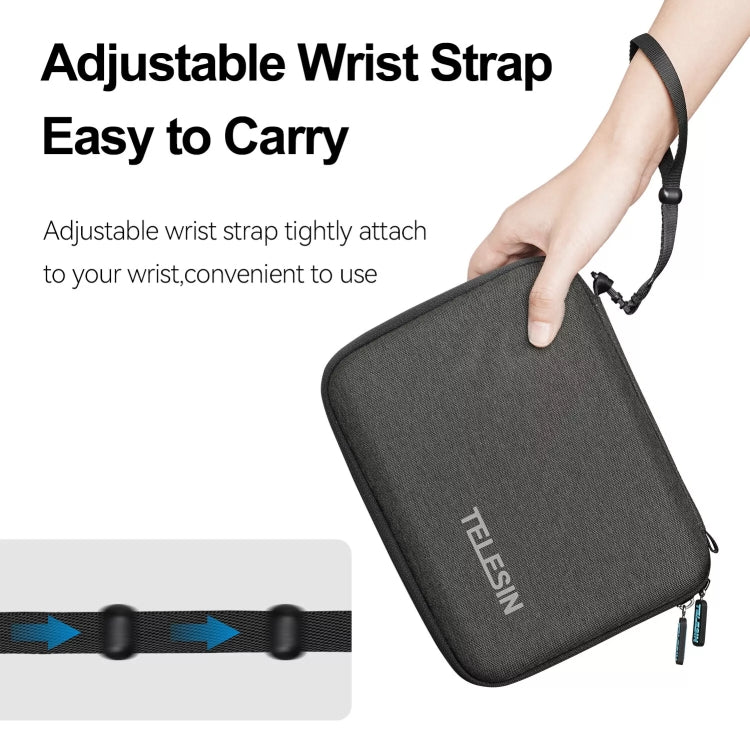 TELESIN Sports Camera Accessories Storage Bag For GoPro HERO / DJI Action / Insta360 etc. - free shipping - PMC Jewellery - Order now!