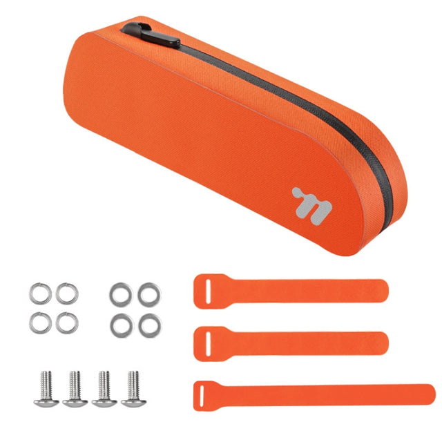 WEST BIKING Bicycle Front Beam Bag Cycling Hanging Bag(Orange)