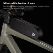 WEST BIKING Bicycle Front Beam Bag Cycling Hanging Bag(Dark Green)