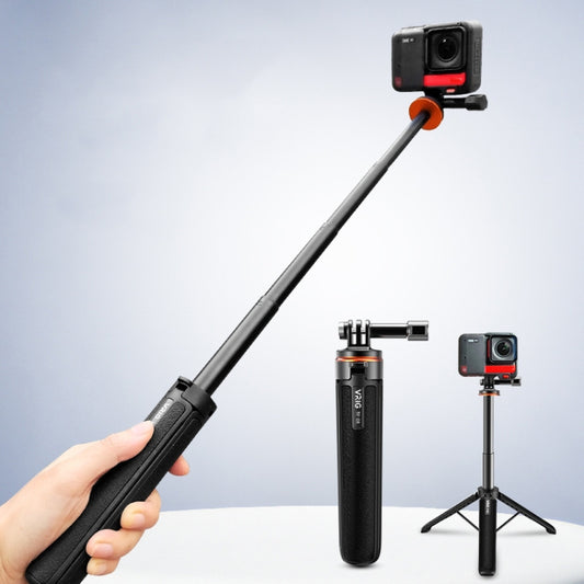VRIG Action Camera Tripod Selfie Stick 17-51cm Adjustable Extension Pole for Insta360 / DJI Action / GoPro HERO - free shipping - PMC Jewellery - Order now!