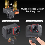 VRIG Magnetic Quick Release Adapter for Insta360 Ace / Ace Pro, Spec: Base