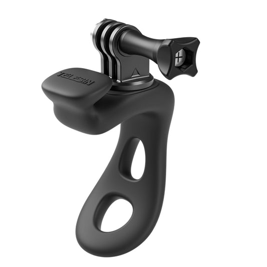 TELESIN Action Camera Mount Silicone Adjustable Mini Flexible Bracket For GoPro HERO / Insta360 / DJI Action Camera(Black) - free shipping - PMC Jewellery - Order now!