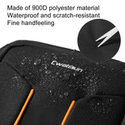 Cwatcun D140 Shoulder Crossbody Camera Storage Bag Shockproof Dropproof Leisure Outdoor Small Bag, Color: Small Black