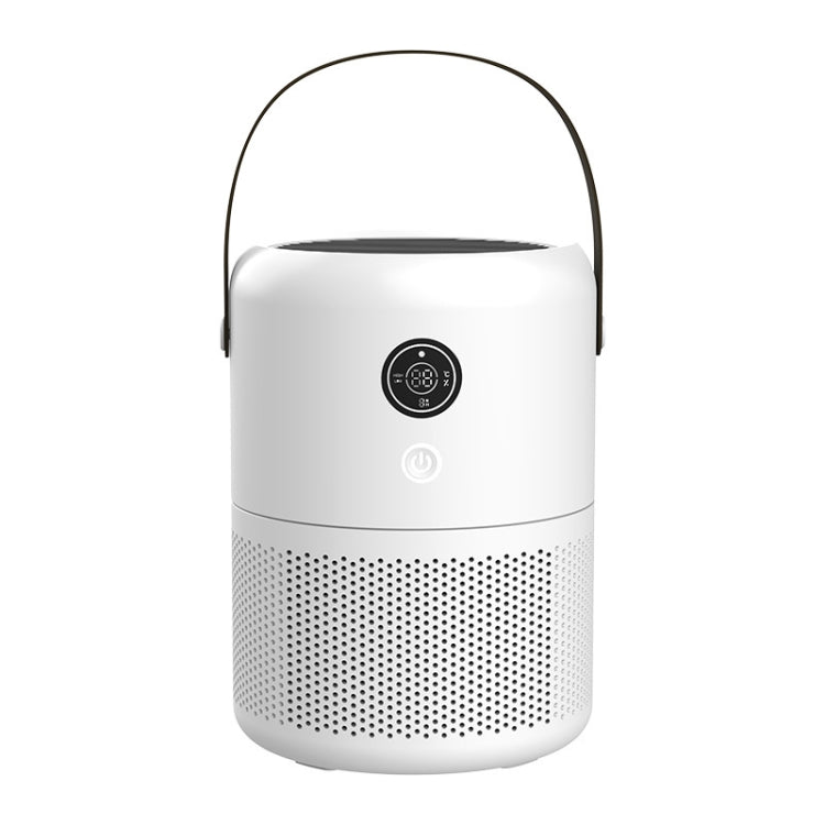 HX830 Smart Digital Display UV Ultraviolet Sterilization Desktop Negative Ion Air Purifier(White) - free shipping - PMC TechLife - Order now!