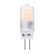 G4 AC/DC12V 3W Flicker-free Replacement LED Halogen Lamp Beads, Light Color: Warm White(Milky White Cover)