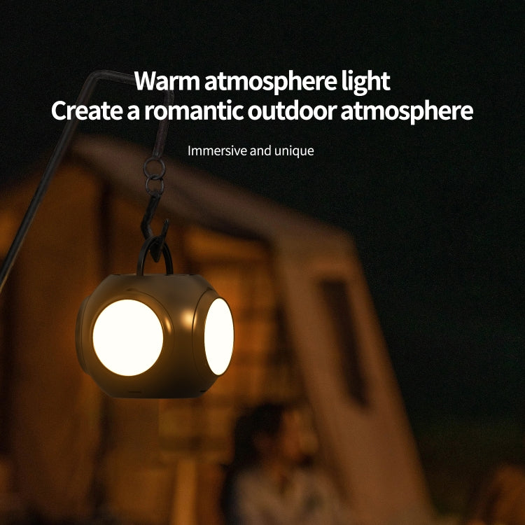 HX123 Handheld Folding Flashlight Camping Light Portable Outdoor Wireless Atmosphere Light(Gray) - Camping Lighting by PMc TechLife | Online Shopping South Africa | PMc TechLife | Buy Now Pay Later Mobicred