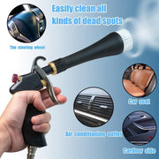 Mingri Style Connector High Pressure Car Interior Cleaning Gun with Bearing Car Dust Removal Brush(JON060608)