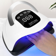 X19Max UV LED Nail Drying Lamp High Power 320W Quick Drying Nail Polish Gel Nail Dryer Light(US Plug)