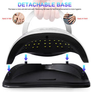 X19Max UV LED Nail Drying Lamp High Power 320W Quick Drying Nail Polish Gel Nail Dryer Light(EU Plug)