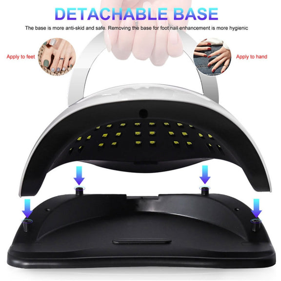 X19Max UV LED Nail Drying Lamp High Power 320W Quick Drying Nail Polish Gel Nail Dryer Light(EU Plug)