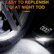 Car Portable Mini Tire Intelligent Air Pump, Style: Wired