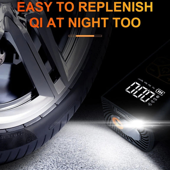 Car Portable Mini Tire Intelligent Air Pump, Style: Wired