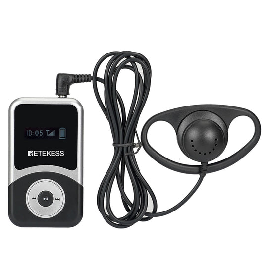 RETEKESS T131S Guide Receiver Wireless Explanation Receiver - free shipping - PMC Jewellery - Order now!