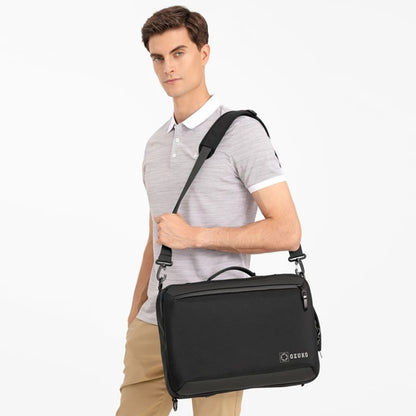 Ozuko Business Laptop USB Backpack Men Schoolbag(Dark Blue) - free shipping - PMC Jewellery - Order now!