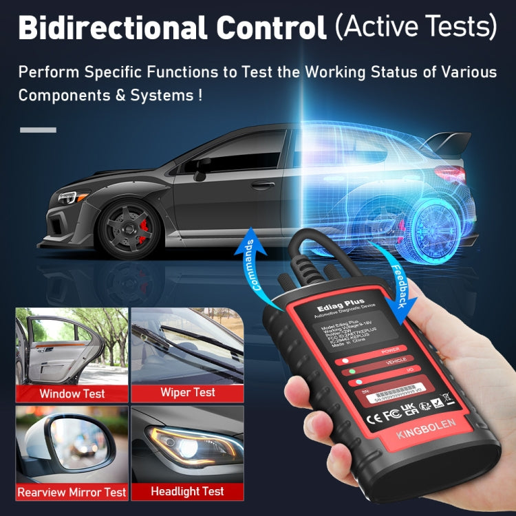 KINGBOLEN OBD2 Car Tester Diagnostics(Ediag Plus) - free shipping - PMC Jewellery - Order now!