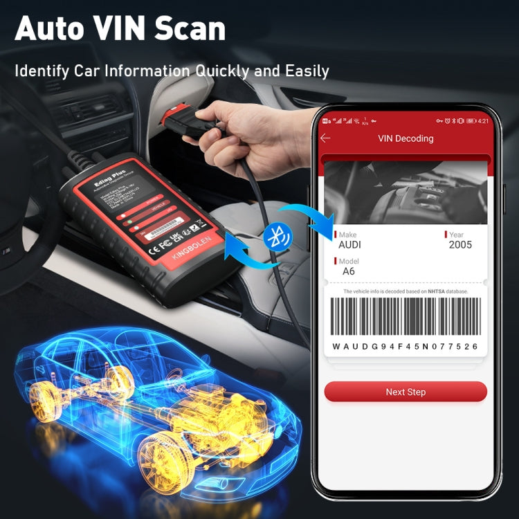 KINGBOLEN OBD2 Car Tester Diagnostics(Ediag Plus) - free shipping - PMC Jewellery - Order now!
