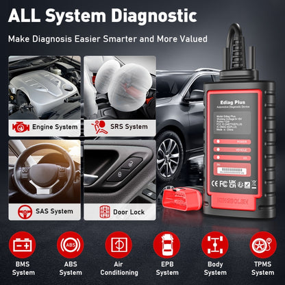 KINGBOLEN OBD2 Car Tester Diagnostics(Ediag Plus) - free shipping - PMC Jewellery - Order now!