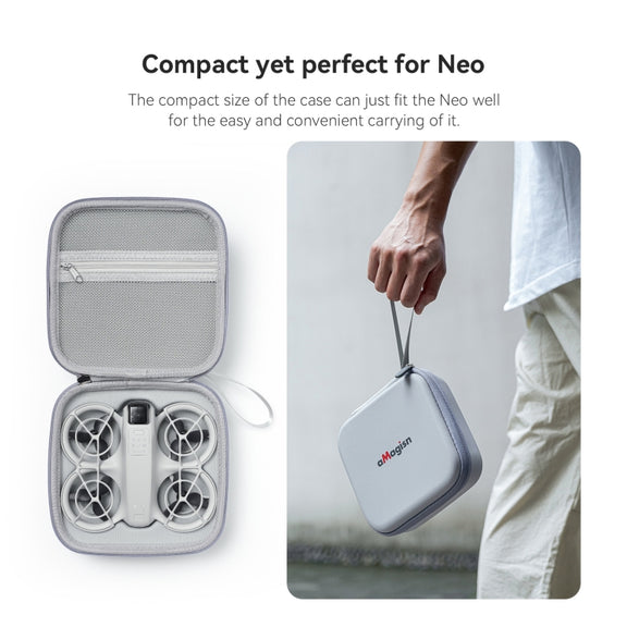 For DJI Neo aMagisn Standard Storage Bag Carrying Case(White)