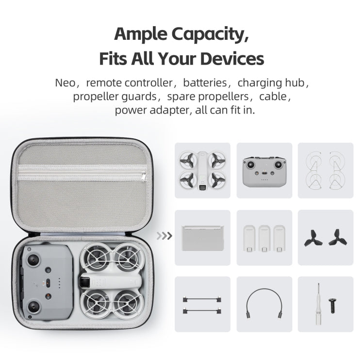 For DJI NEO Fly More Combo aMagisn Handbag Shoulder Bag(Yellow) - free shipping - PMC TechLife - Order now!