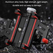 Aluminum Alloy Motorcycle Bicycle Navigation Mobile Phone Holder(Orange)