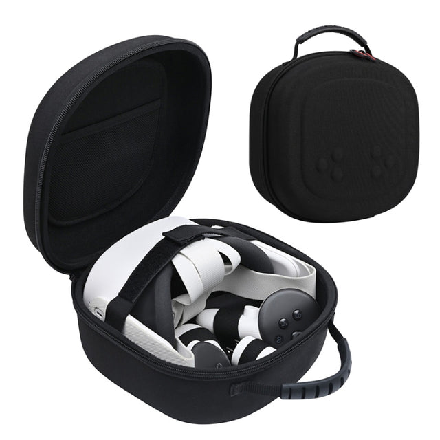 For Meta Quest 3S STARTRC GAMES Oxford Cloth Handheld Storage Bag(Black)