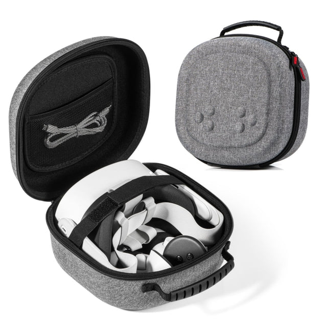 For Meta Quest 3S STARTRC GAMES Oxford Cloth Handheld Storage Bag(Gray)