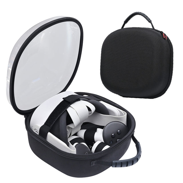 For Meta Quest 3S STARTRC GAMES Oxford Cloth Handheld Storage Bag(Transparent)