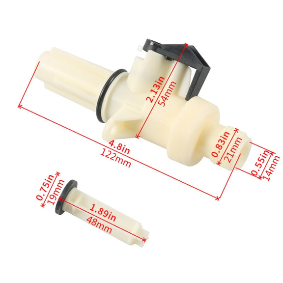 13168 RV Toilet Valve Kit For Thetford Aqua Magic IV