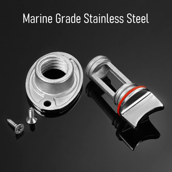 Stainless Steel Water Plug For Kayak Stern Drain, Set: 1pc