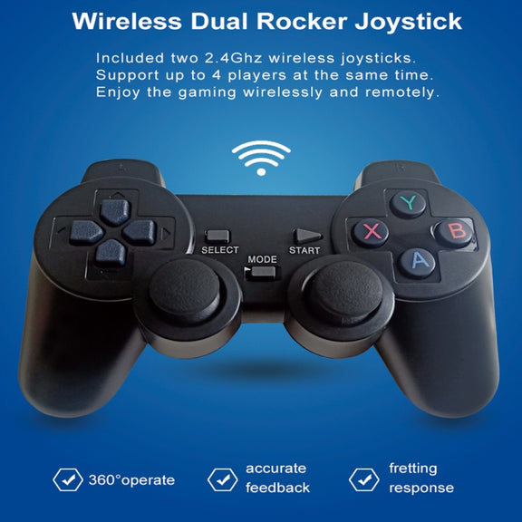W8PRO 64G Dual System HD Wireless Joystick Retro Gaming Console With 36000+ Games AU Plug