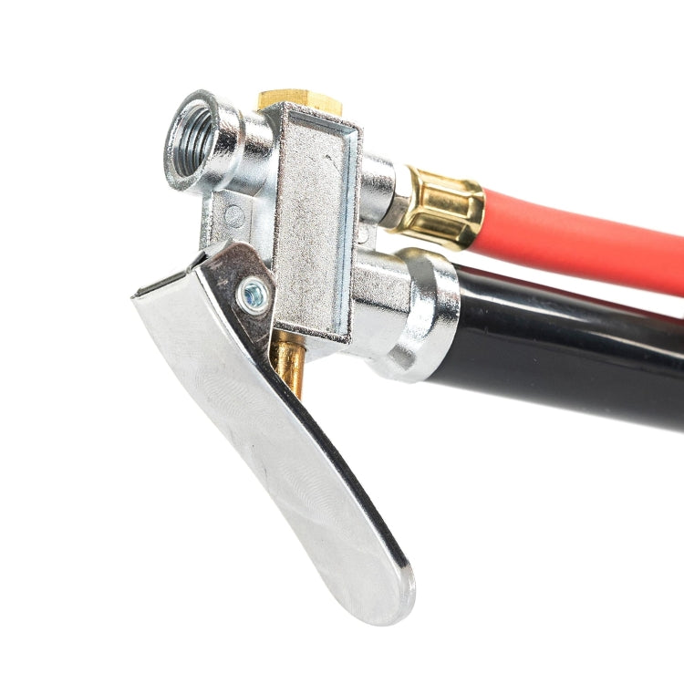 Hand-Held Inflatable Tire Pressure Rod For Car Motorcycle Tires(Red)