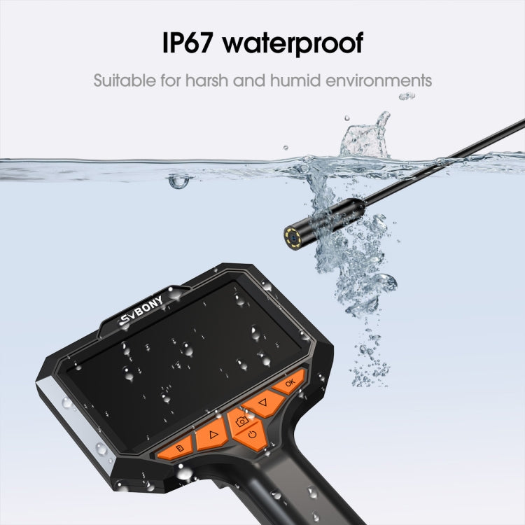 SVBONY SM501 Industrial Borescope 2 Megapixel HD 4.3-inch IP67 Waterproof Probe - free shipping - PMC Jewellery - Order now!