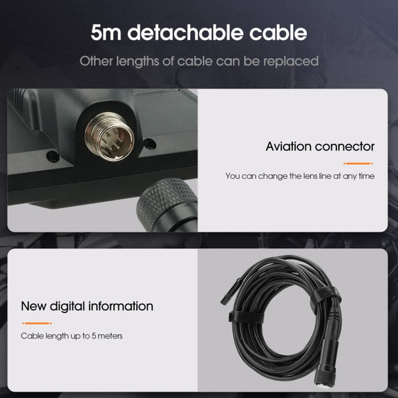 SVBONY SM501 Industrial Borescope 2 Megapixel HD 4.3-inch IP67 Water-resistant Probe