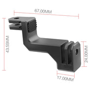Vertical Mount Adapter for GoPro HERO12 Black / 11 Black / 10 Black / 9 Black
