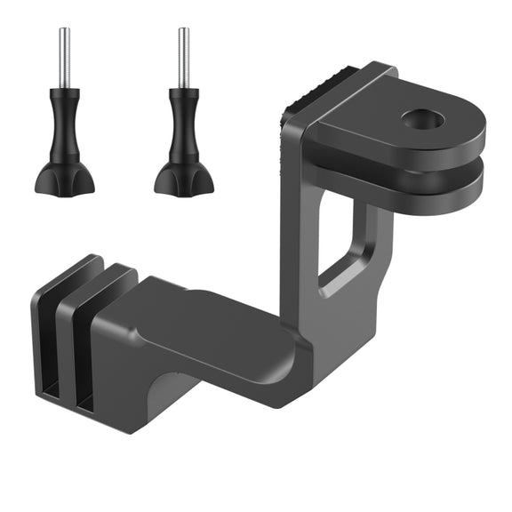 Universal  Vertical Shooting Centering Arm Bracket For Action Camera, Spec: With 2pcs Long Screw