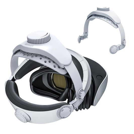 DEVASO For PlayStation VR 2 Elite Headband Non-Slip Comfortable Weight Reducing Headband(White) - free shipping - PMC Jewellery - Order now!