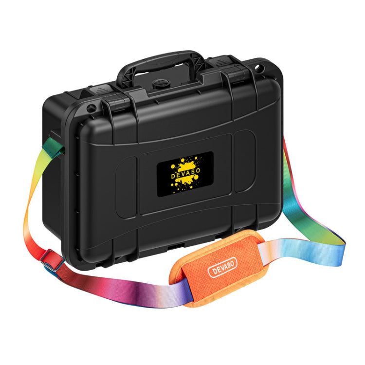 DEVASO For Switch / OLED IP67 Waterproof Storage Case Hardshell Bag, Color: Black+Shoulder Strap - free shipping - PMC Jewellery - Order now!