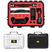 DEVASO For Switch / OLED IP67 Water-resistant Storage Case Hardshell Bag, Color: Black+Shoulder Strap