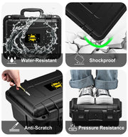DEVASO For Switch / OLED IP67 Water-resistant Storage Case Hardshell Bag, Color: Black White