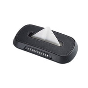 Car Sun Visor Hanging Sunroof Seat Back Tissue Box, Color: Suede Dark Gray