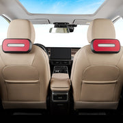 Car Sun Visor Hanging Sunroof Seat Back Tissue Box, Color: Suede Dark Gray