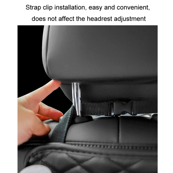 2 In 1 Car Seat Back Storage Hanging Tissue Bag, Style: Standard