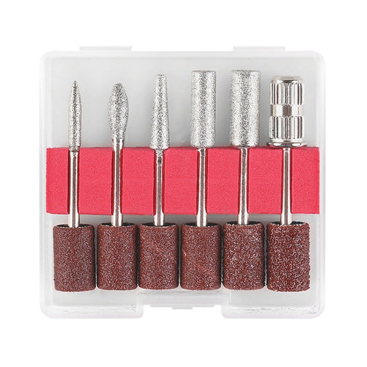 A138-2 Manicure Grinding Heads Set Nail Polishers Accessories Nail Tools - free shipping - PMC Jewellery - Order now!