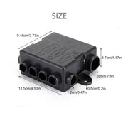 Five-Way One-Input Four-Output Fuse Box RV Power Supply Modification, Specifications: Fuse Box + Fuse