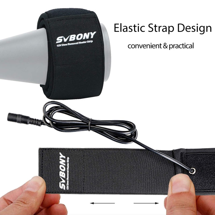SVBONY SV192 Lens Defogging Strip 560mm Heating Strip Three Levels Temperature Adjustable