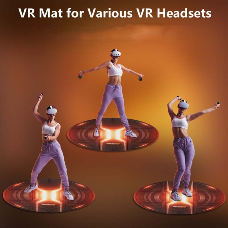 STARTRC GAMES VR Glasses Sport Game Simulation Floor Mat(Orange) - free shipping - PMC Jewellery - Order now!